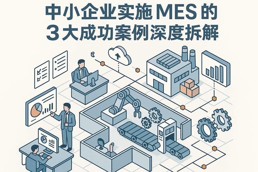 中小企业实施 MES 的 3 大成功案例深度拆解
